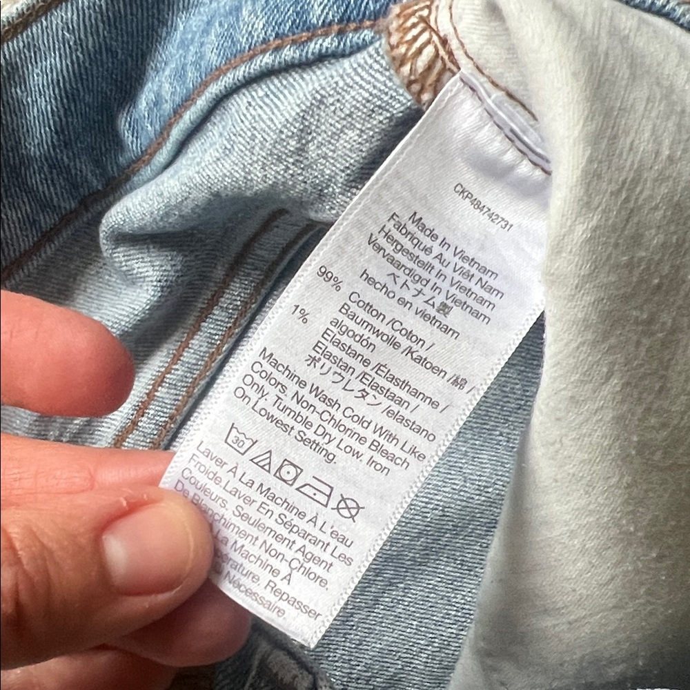 Madewell The Perfect Vintage Wide Leg Crop Jeans - Picture 7 of 8